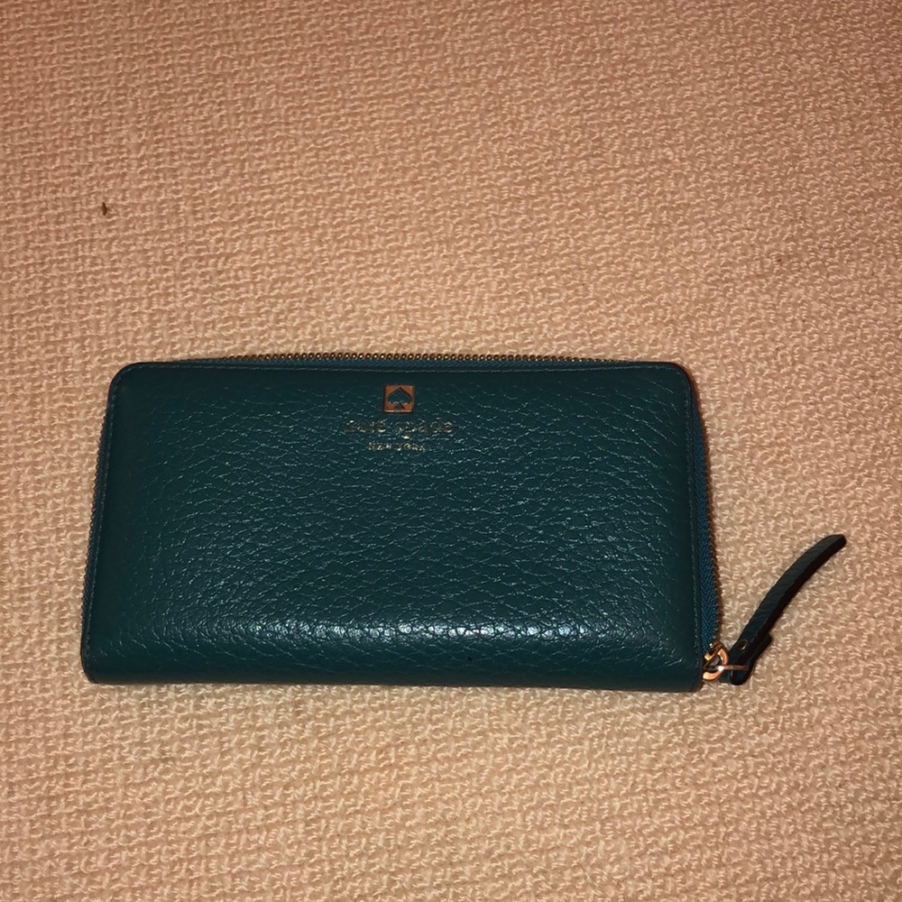 Kate Spade - Green Full Size Wallet